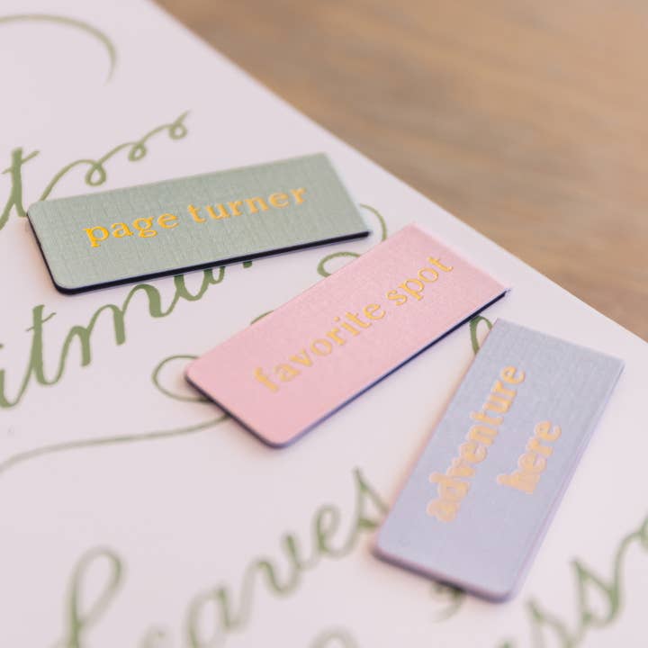 Studio Portmanteau - Wholesale Bookmark - Custom Text Magnetic Bookmark | Book Lover Gift12