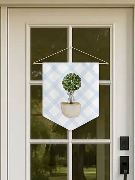 Forårsdørhæng - Sløjfe Topiary for engroshandel hos The Navy Knot