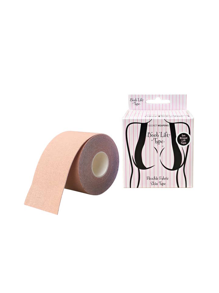 SECRET WEAPONS – Engroshandel Brysttape - Dame – Boob Lift Tape - Nøgen og Sort