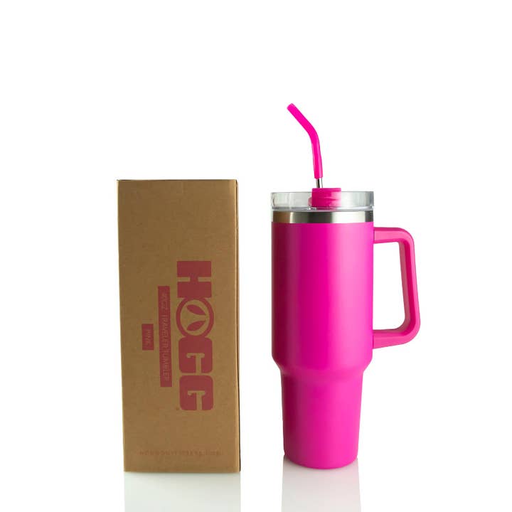 Hogg Outfitters - Wholesale Insulated Mug/Tumbler - 40oz POWDER COATED TRAVELER TUMBLER