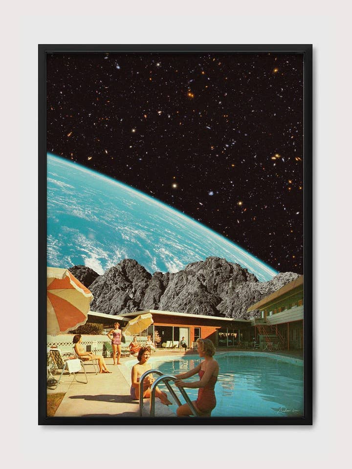 Tirage d'art Moon Pool pour la vente par Illustrate