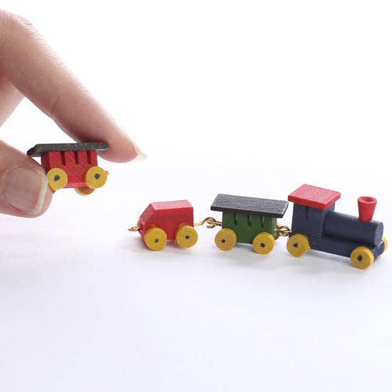 Factory Direct Craft - Wholesale Toy Set - Kids - Miniature Wooden Train Set 1
