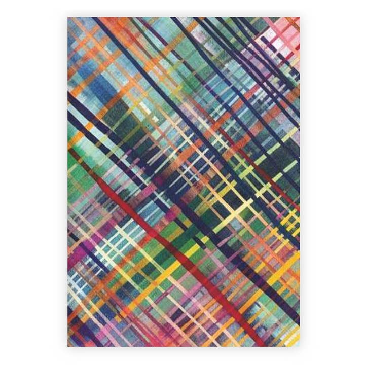 Wild Tartan - A5 NOTEBOOK for wholesale by frog and gnome