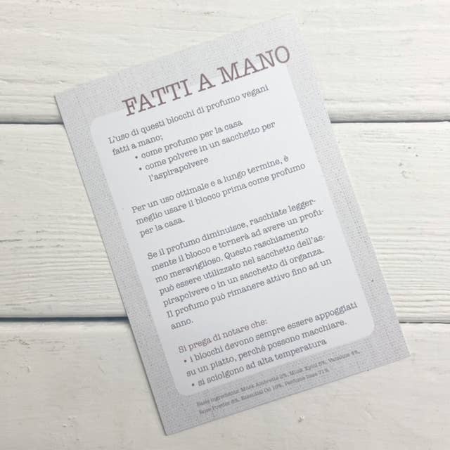 ByBazz – Großhandel Scherz-/Geschenkartikel – Thekenkarte für Duftwürfel; Preis pro Stück2