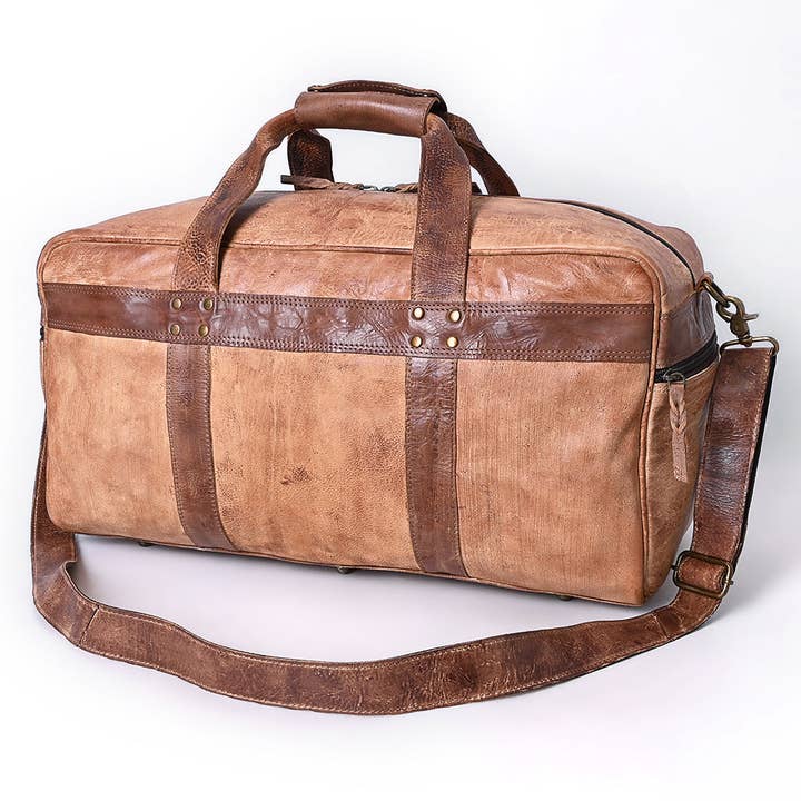 NMBGM142 Duffel Ægte Læder Kvindetaske Western Håndtaske for engroshandel hos LS Western