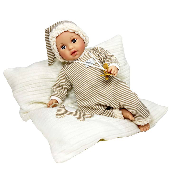 Nines Artesanals d'Onil Dolls – Boneca - Crianças por atacado – BONECA ÁLEX DREAMER CASTANHA PELE CLARA5