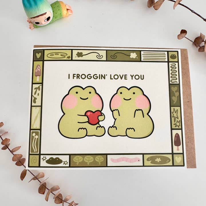 iristocat - Wholesale Love Card - Love Themed Animal Greeting Cards4