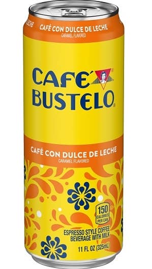 iSweet.ca - Wholesale Iced Coffee/Cold Brew - Coffee-Bustelo-Dulce Leche Caramel 11 FlOz(325ml)x 12 units