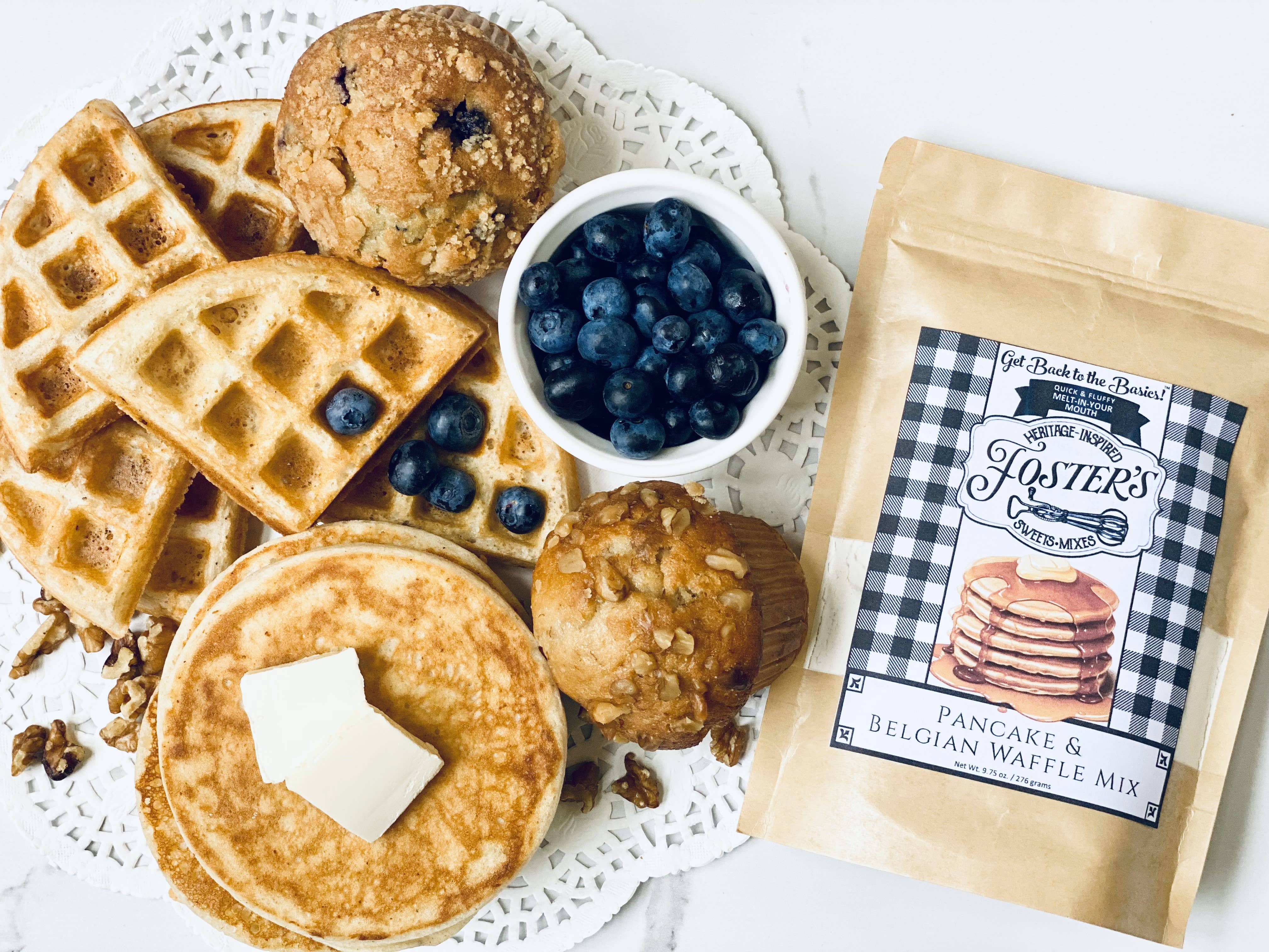 Foster's Heritage-Inspired Sweets & Mixes - Wholesale Pancake Mix - Pancake & Belgian Waffle Mix5