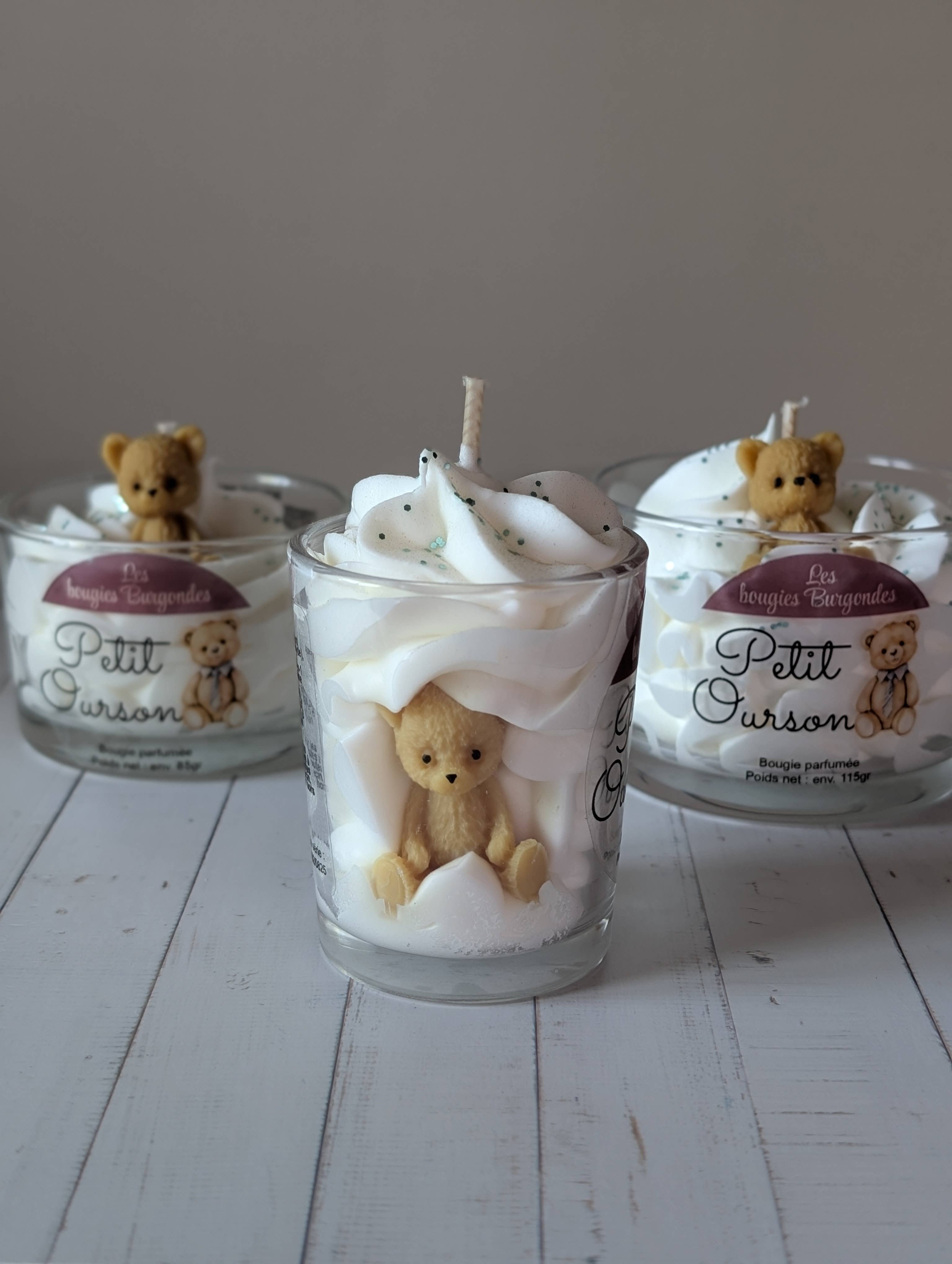 Les bougies Burgondes - Wholesale Novelty Candle - Gourmet candle little bear0