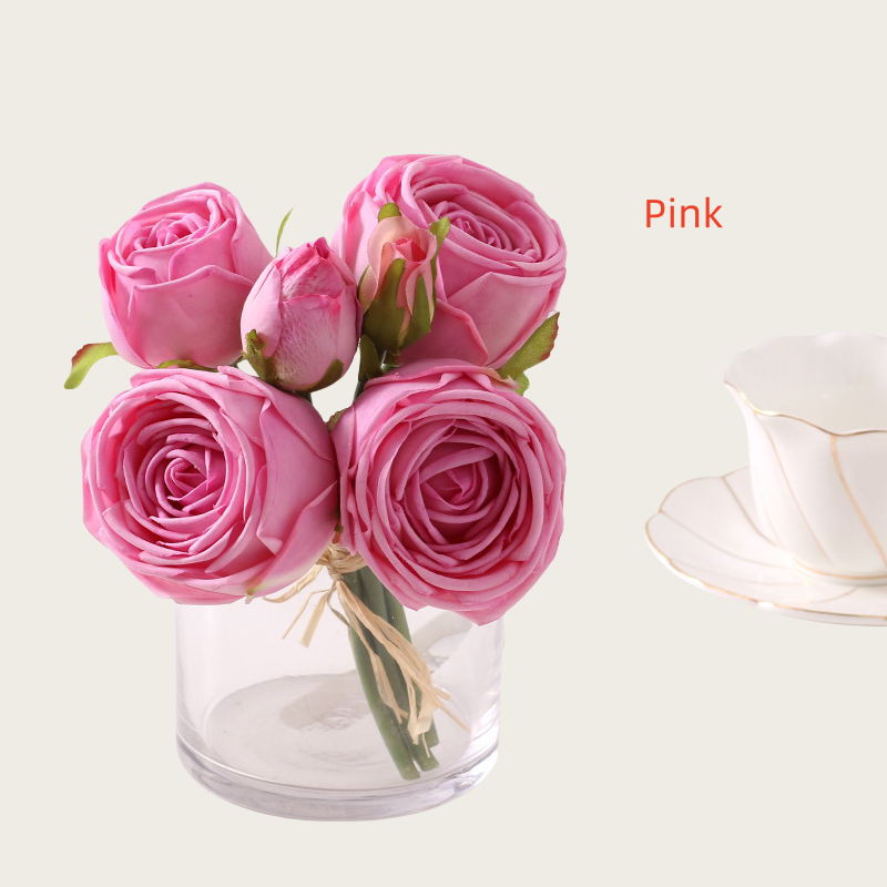 ACNITE(We cover U.S. import duties) - Wholesale Artificial Flowers - Real touch peony flower bunch for home wedding decor4