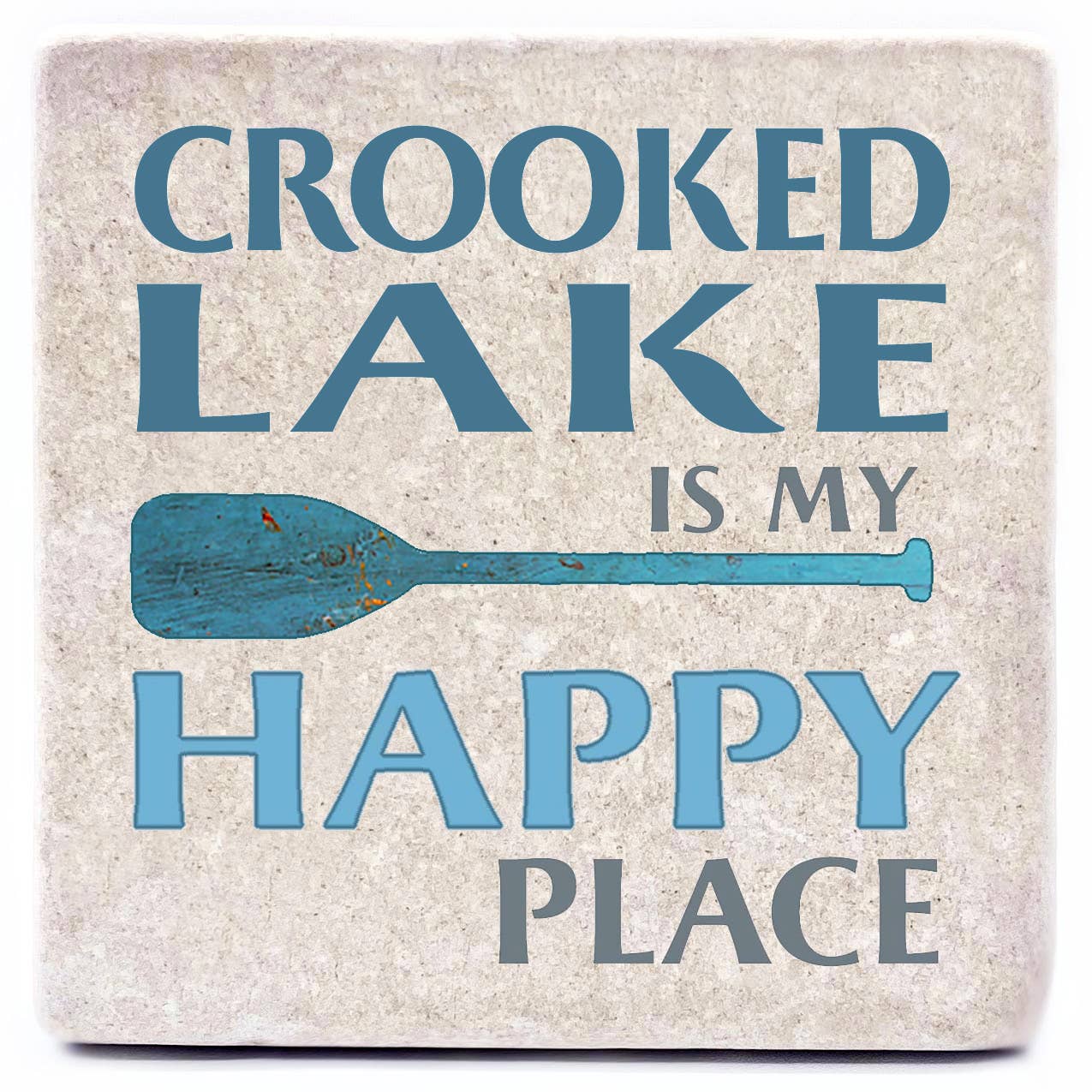 Noomoon - Wholesale Coasters - Custom Lake [Insert Your Lake] Is My Happy Place Coaster3