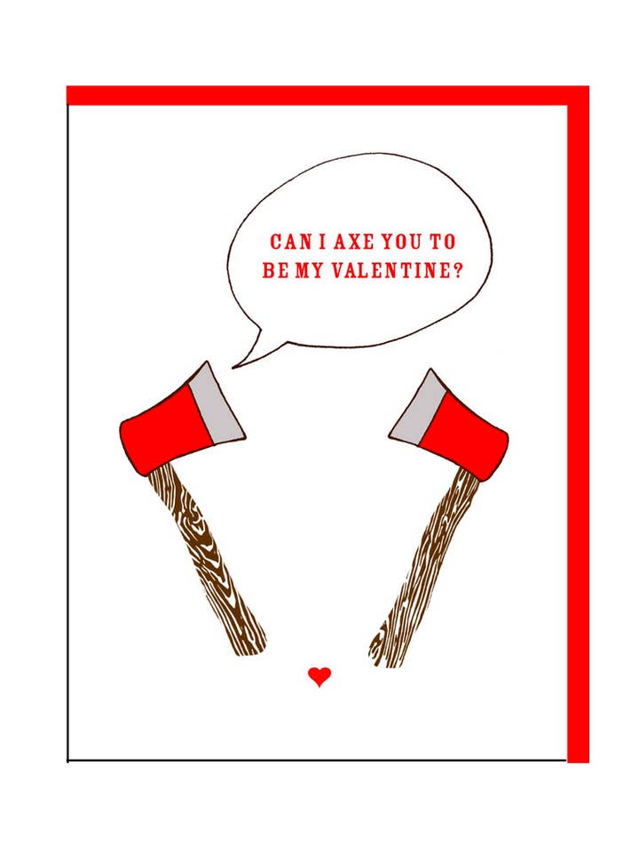 Ascia San Valentino per la vendita all'ingrosso da parte di Cracked Designs