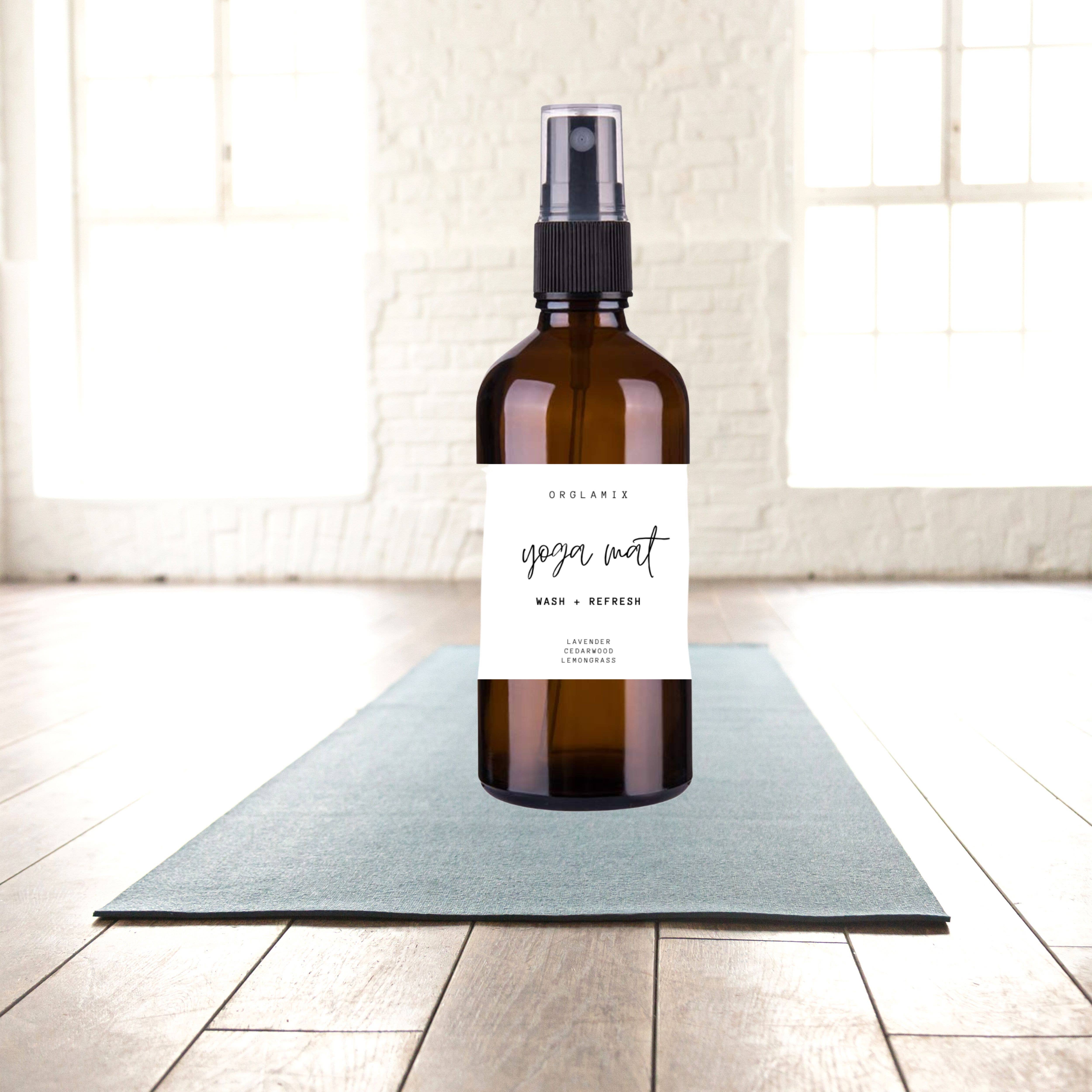 Orglamix - Wholesale Yoga Mat Cleaner - Yoga Mat Wash & Refresh Spray | Natural, Plant Based Cleanse4