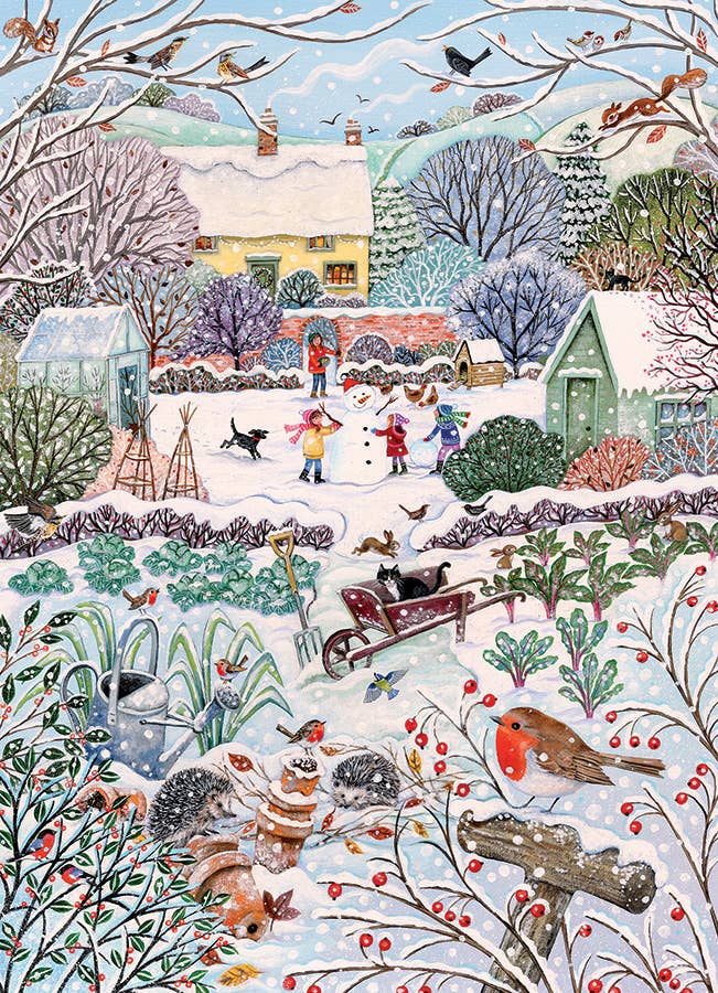 Outset Games and Cobble Hill Puzzles - Wholesale Puzzle - Adult - Winter Holidays 500pc puzzle1