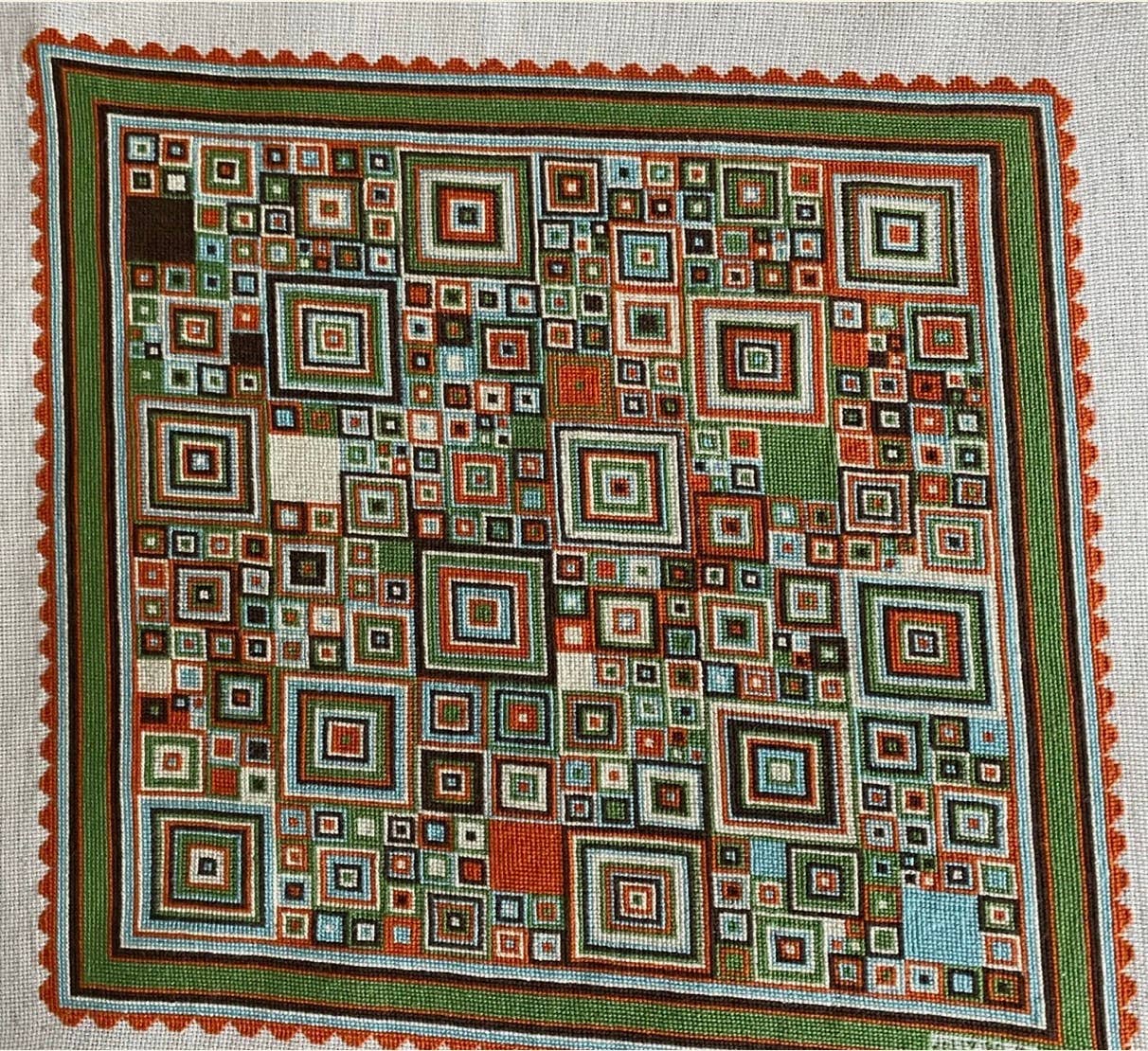 Mindfulnice - Wholesale DIY Craft Kit - Granny Square Counted Cross Stitch Pattern with Instructions9