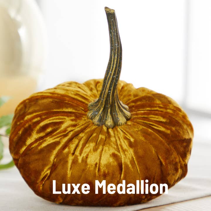 Your Heart's Content - Wholesale Decorative Tabletop Object - Pumpkin Large Velvet, Fall Mantel Decor, Halloween Table7