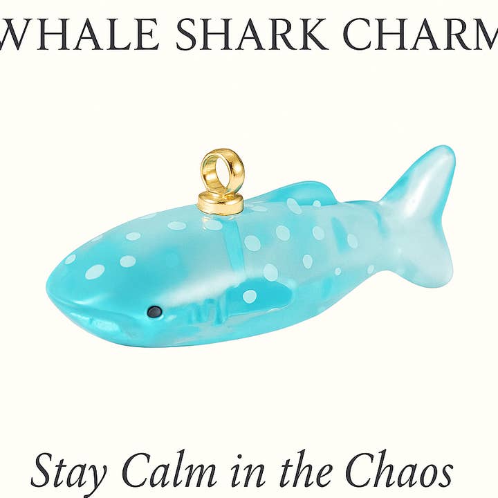Whale Shark Charm – Inner Strength for wholesale by Lovet Planners