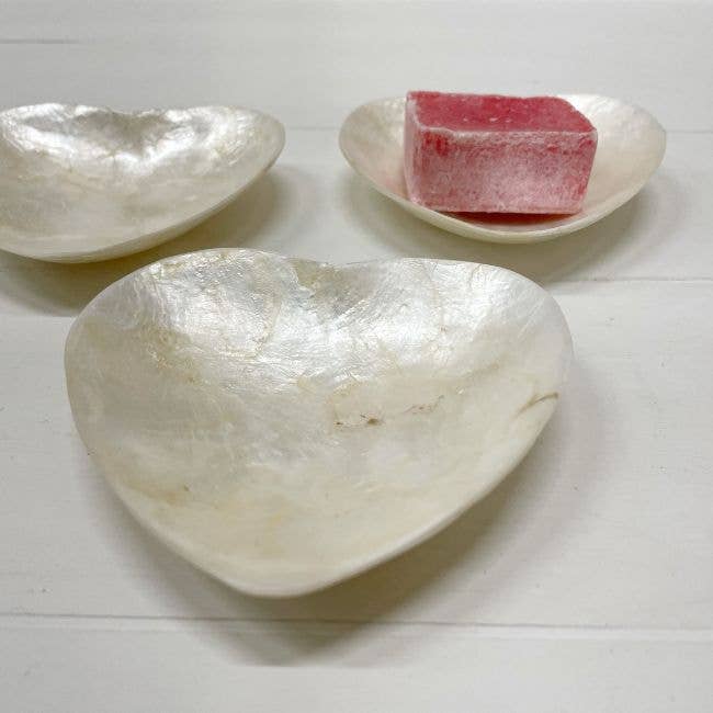 ByBazz - Venta al por mayor Bandejas/platos/boles decorativos - Schaaltje Schelp Capiz XS White16