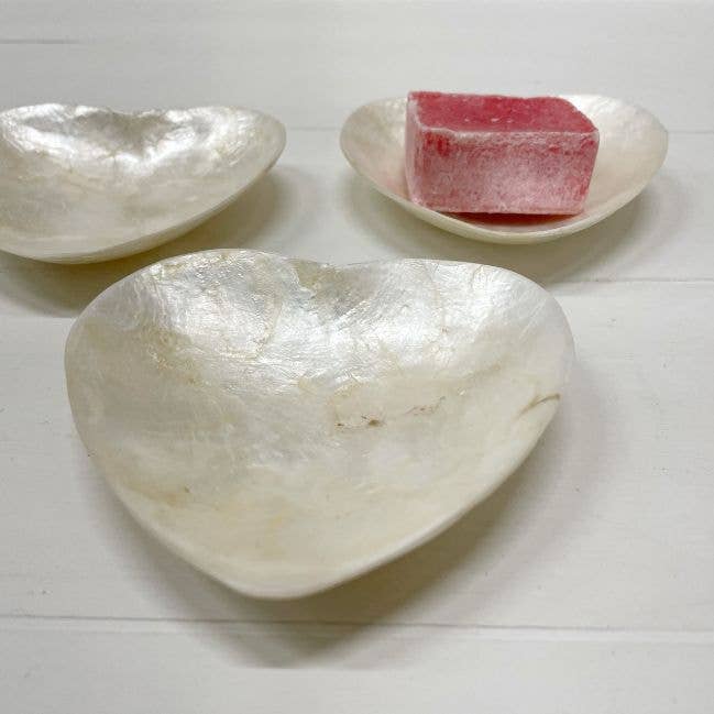 ByBazz - Vendita all'ingrosso Ciotole/Piatti decorativi - Svuotatasche conchiglia Capiz XS bianco11