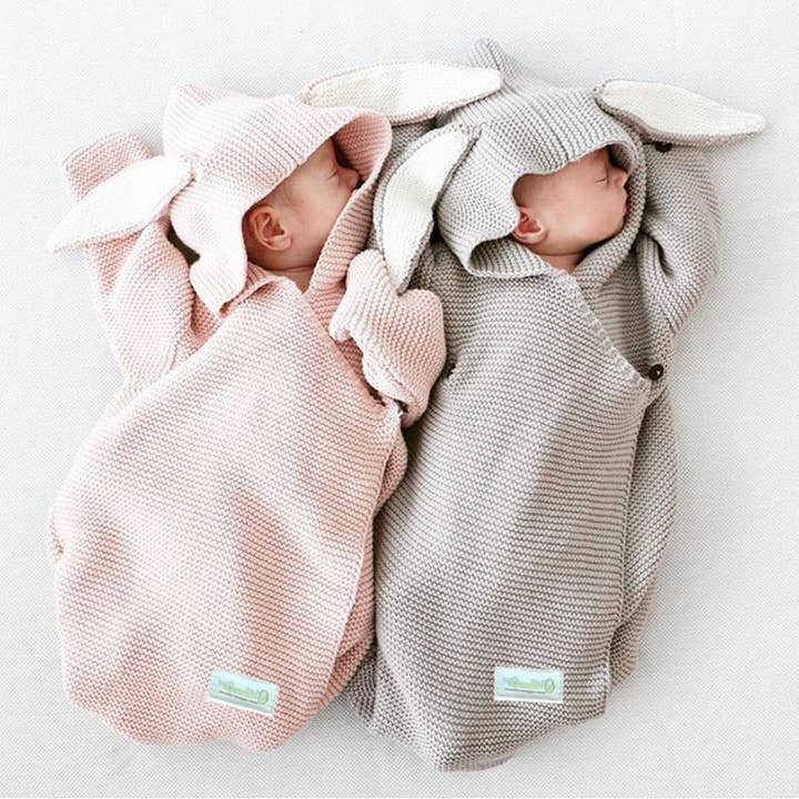 Woombie - Wholesale Swaddle - Baby - Woombie Bunny Sweaters, 0-3 Months3