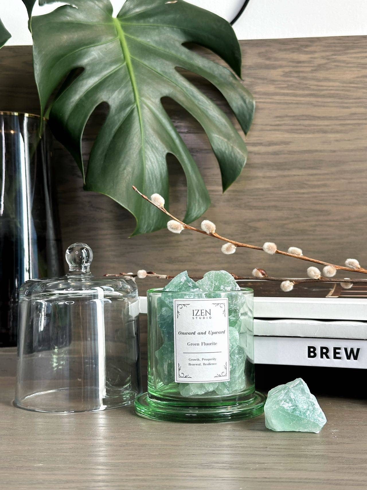 IZEN STUDIO - Wholesale Reed Diffuser - Crystal Essential Oil Diffuser| Aromatherapy Wellness Gift4