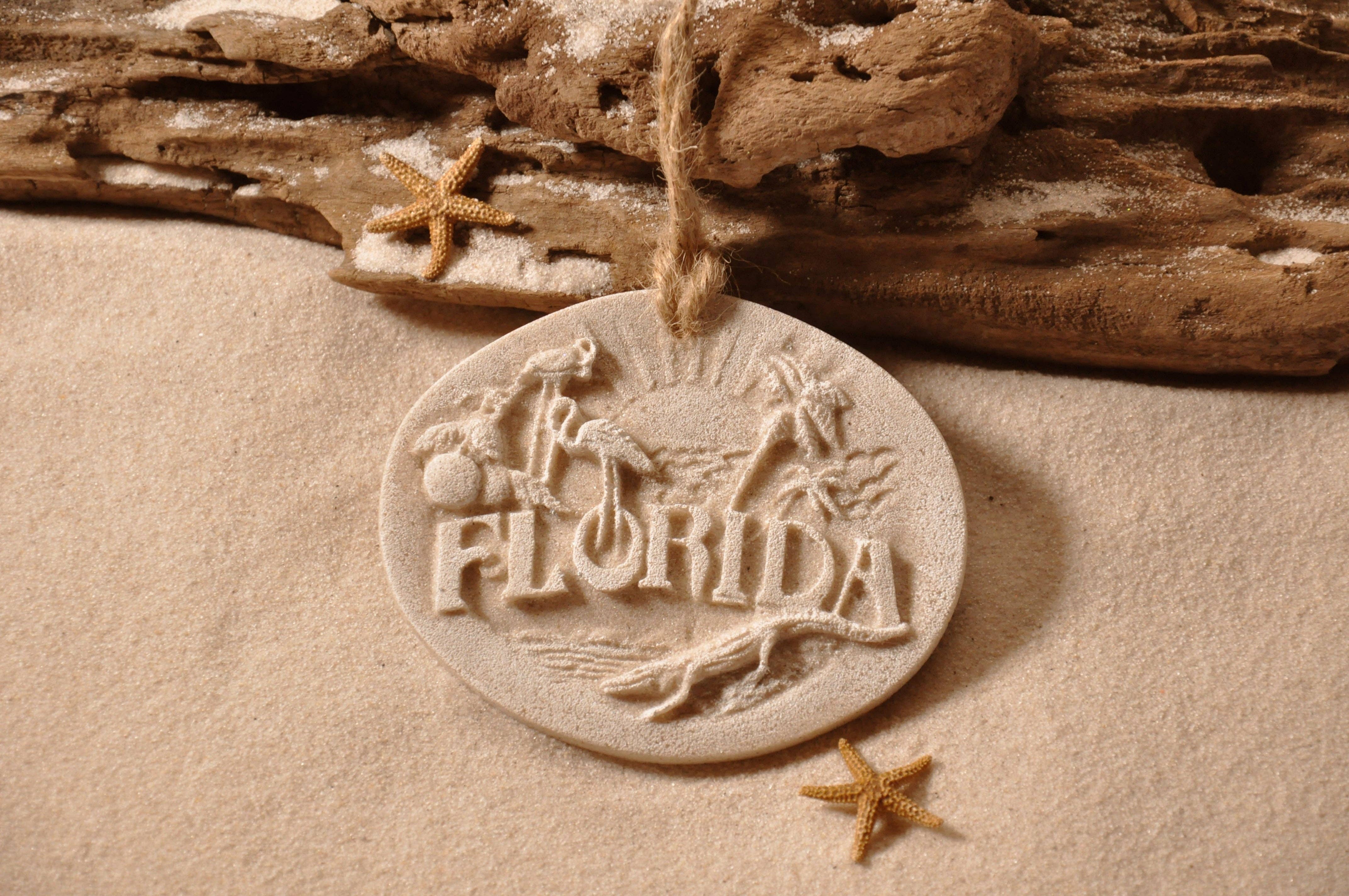 The Sand Store by Creative Artworks, Inc. - Wholesale Ornament - Florida Memories Sand Ornament1