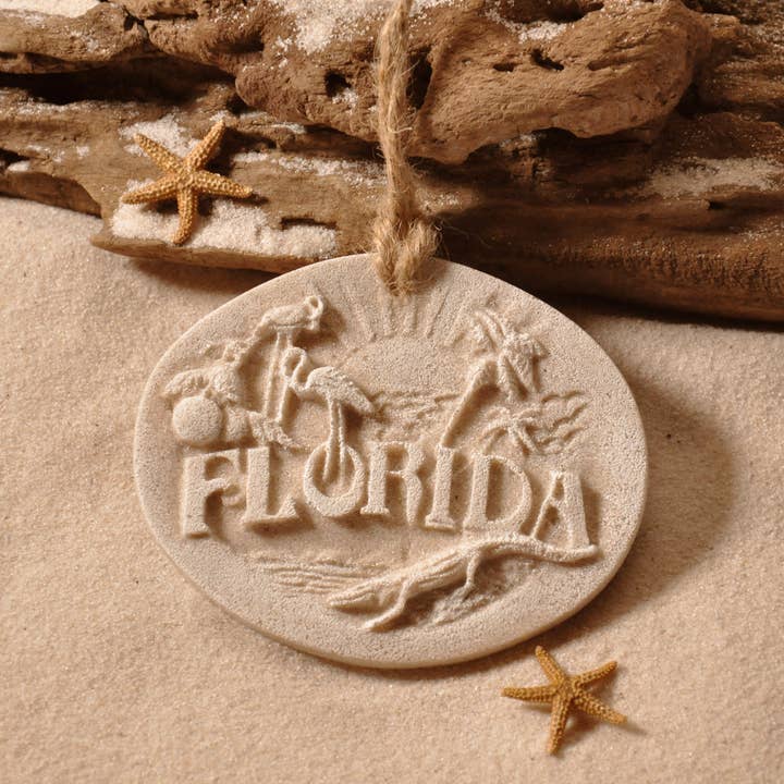The Sand Store by Creative Artworks, Inc. - Wholesale Ornament - Florida Memories Sand Ornament1
