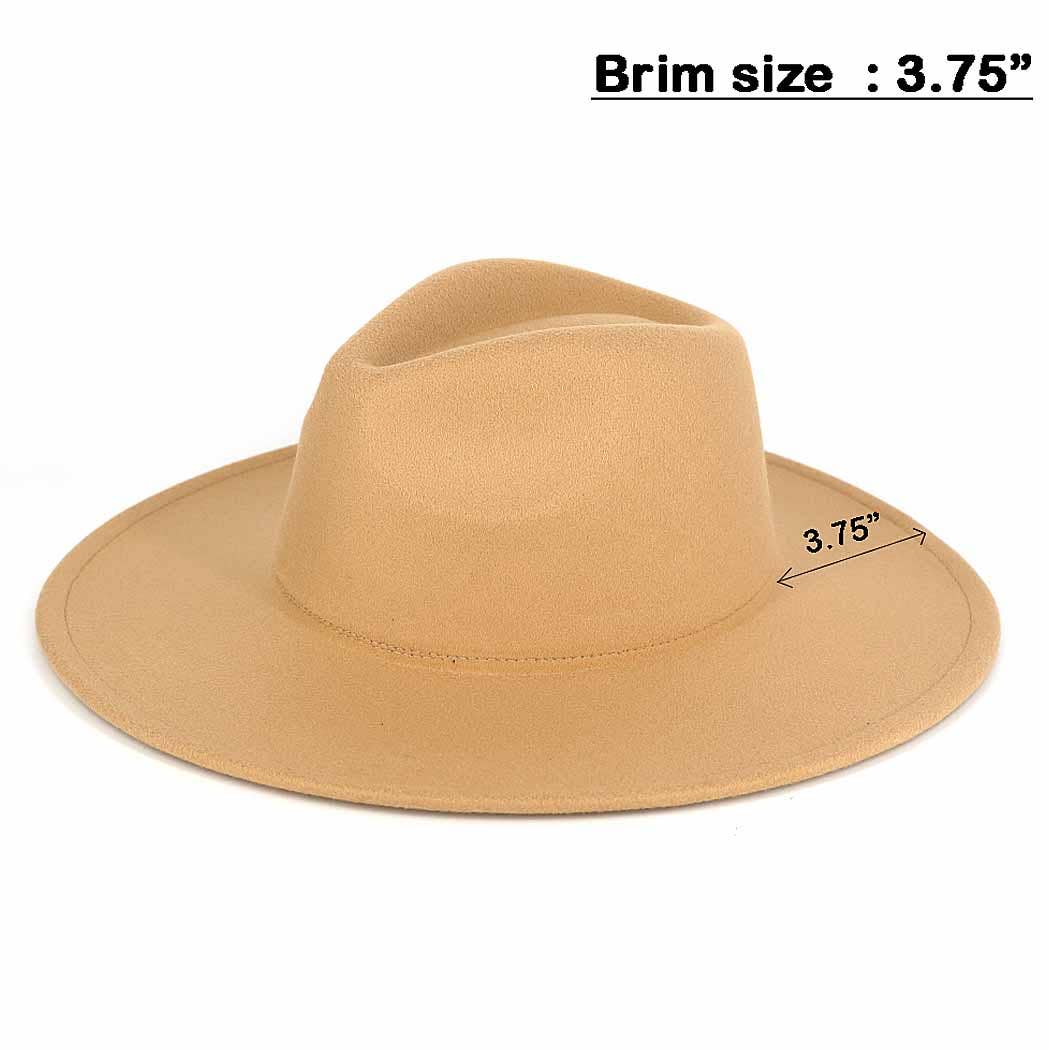 3AM BY H&D ACCESSORIES - Wholesale Fedora - Women's - SOLID PANAMA HAT6