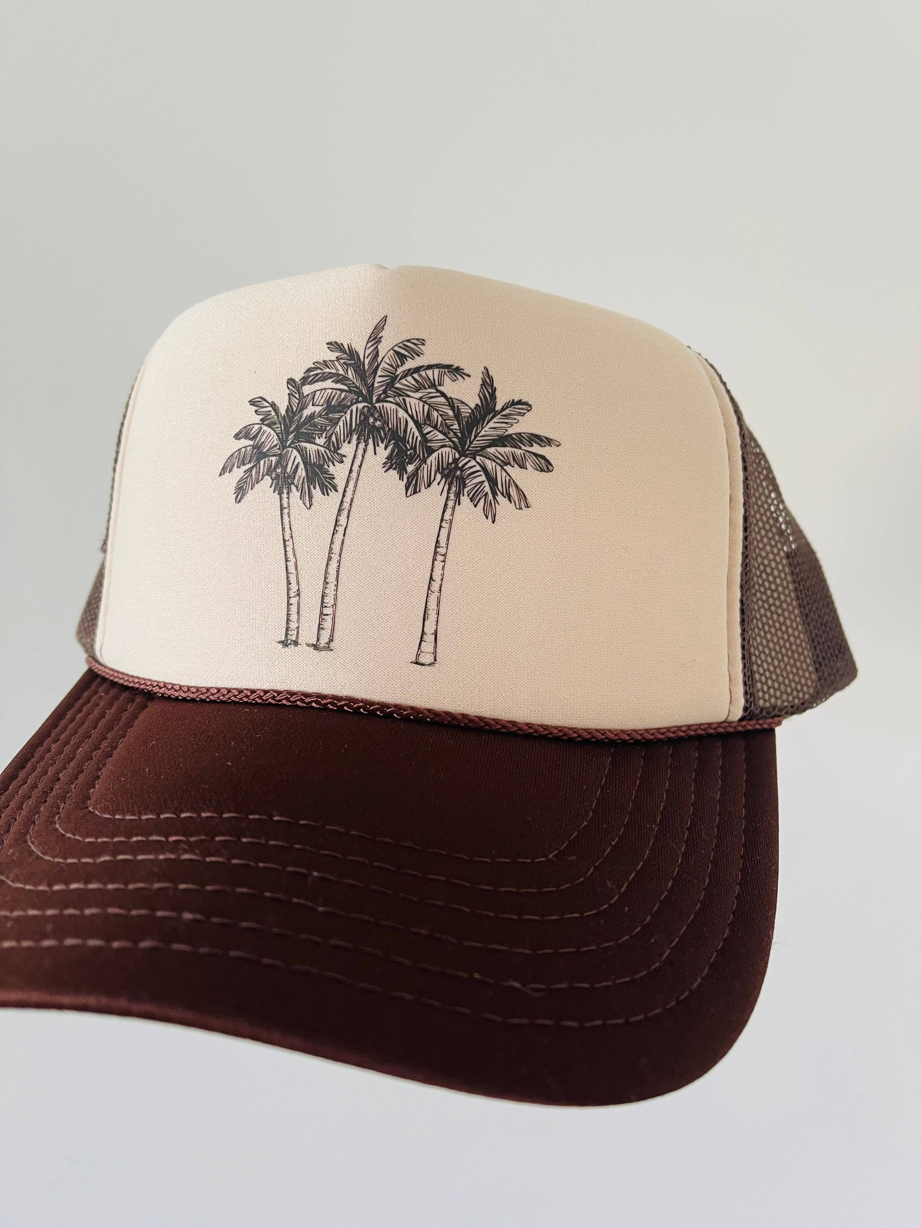 Rad Hat Society – wholesale Trucker hat – Unisex – Palm Trees13