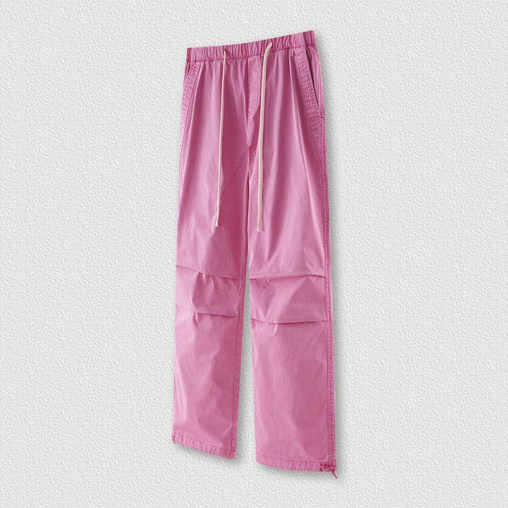 Pantalon en coton délavé pour homme - Pantalon décontracté coupe ample pour la vente par Sodalemon