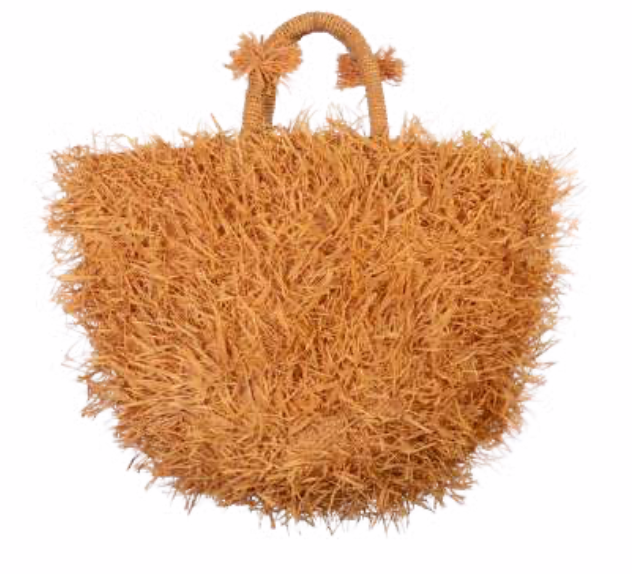 SANS-ARCIDET PARIS – Großhandel Strandtaschen – Runde Strandtasche SS25 mit handgefertigten Fransen13