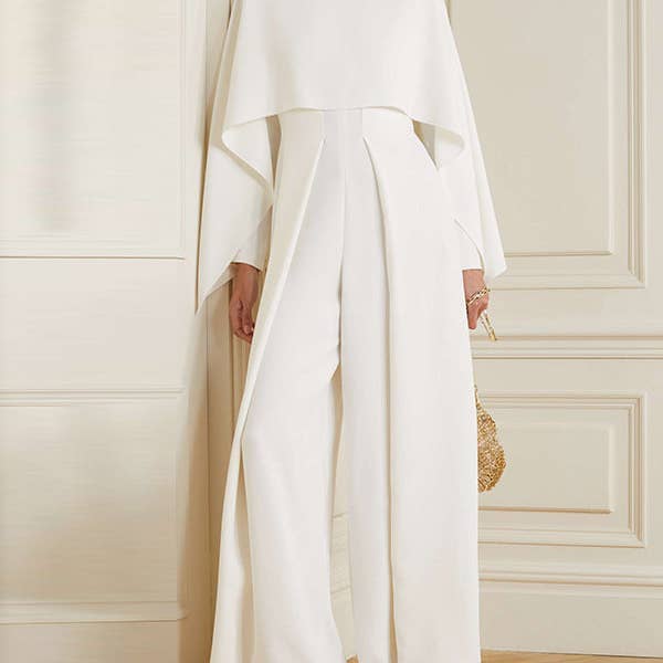 Combinaisons cache-cœur à manches longues à fermeture éclair de couleur unie pour la vente par UZ Wholesale Store