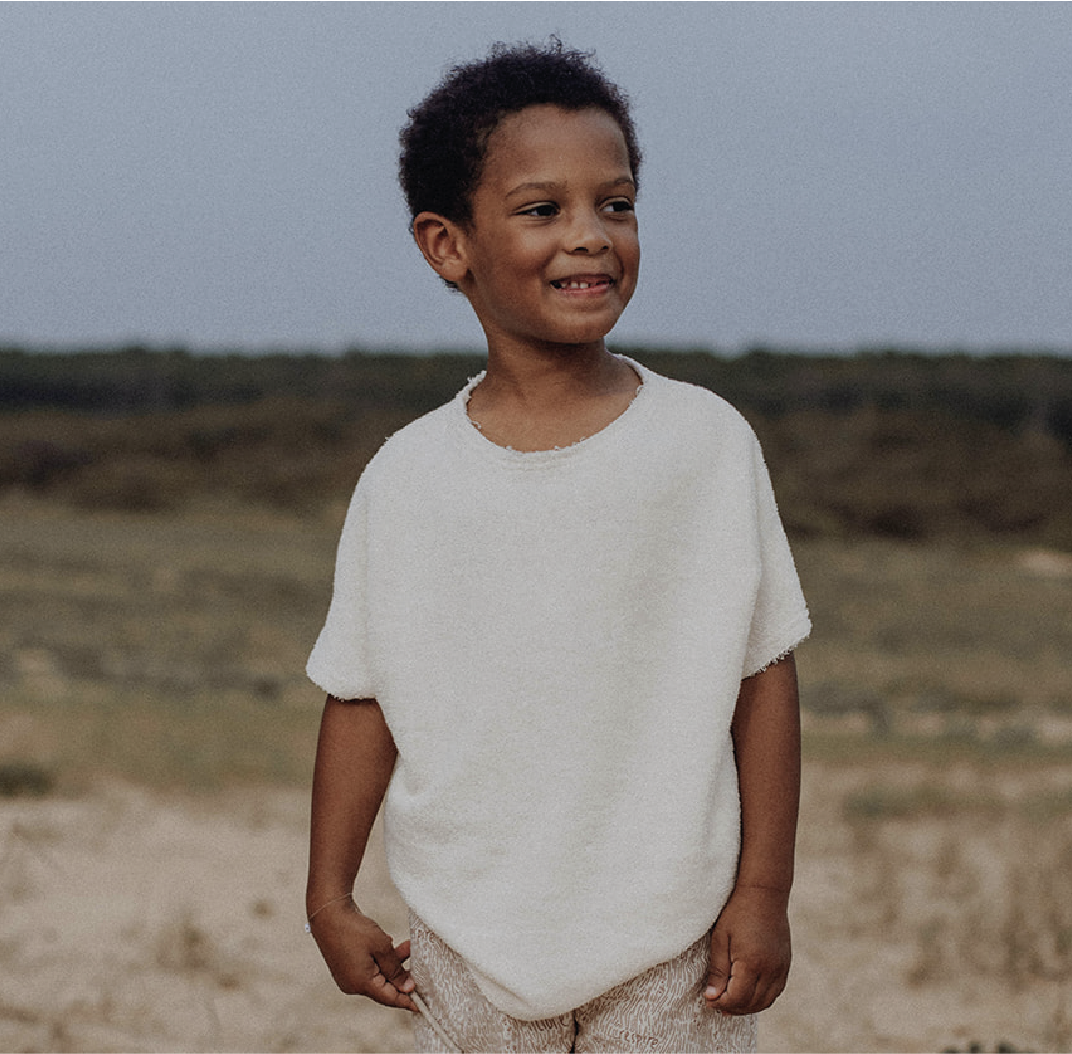 UPÉ - Wholesale T-Shirt - Kids - Bamboo terry kimono T-shirt2