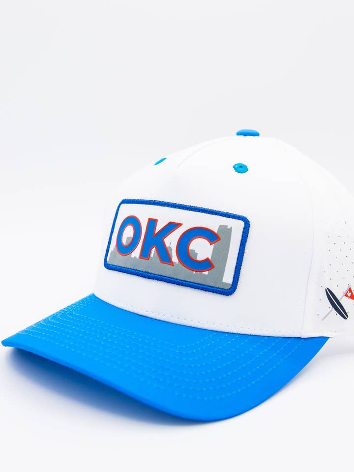 OKC Skyline Blue for wholesale by Surf and Turf Golf