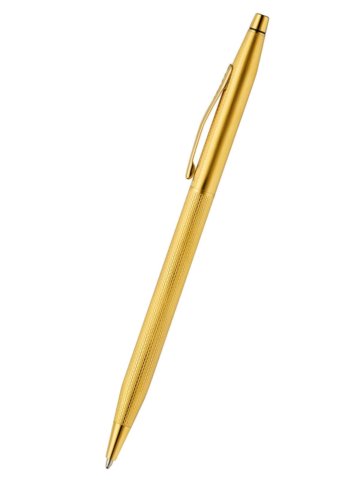 A. T. Cross - Wholesale Pen - Classic Century® 23KT Gold Plated Engraved Diamond Pattern Ballpoint Pen2