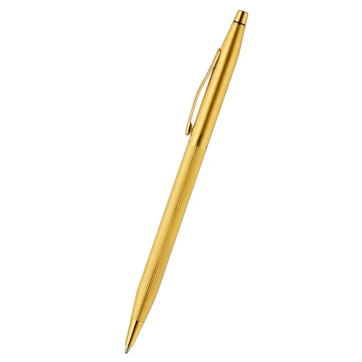 A. T. Cross - Wholesale Pen - Classic Century® 23KT Gold Plated Engraved Diamond Pattern Ballpoint Pen2