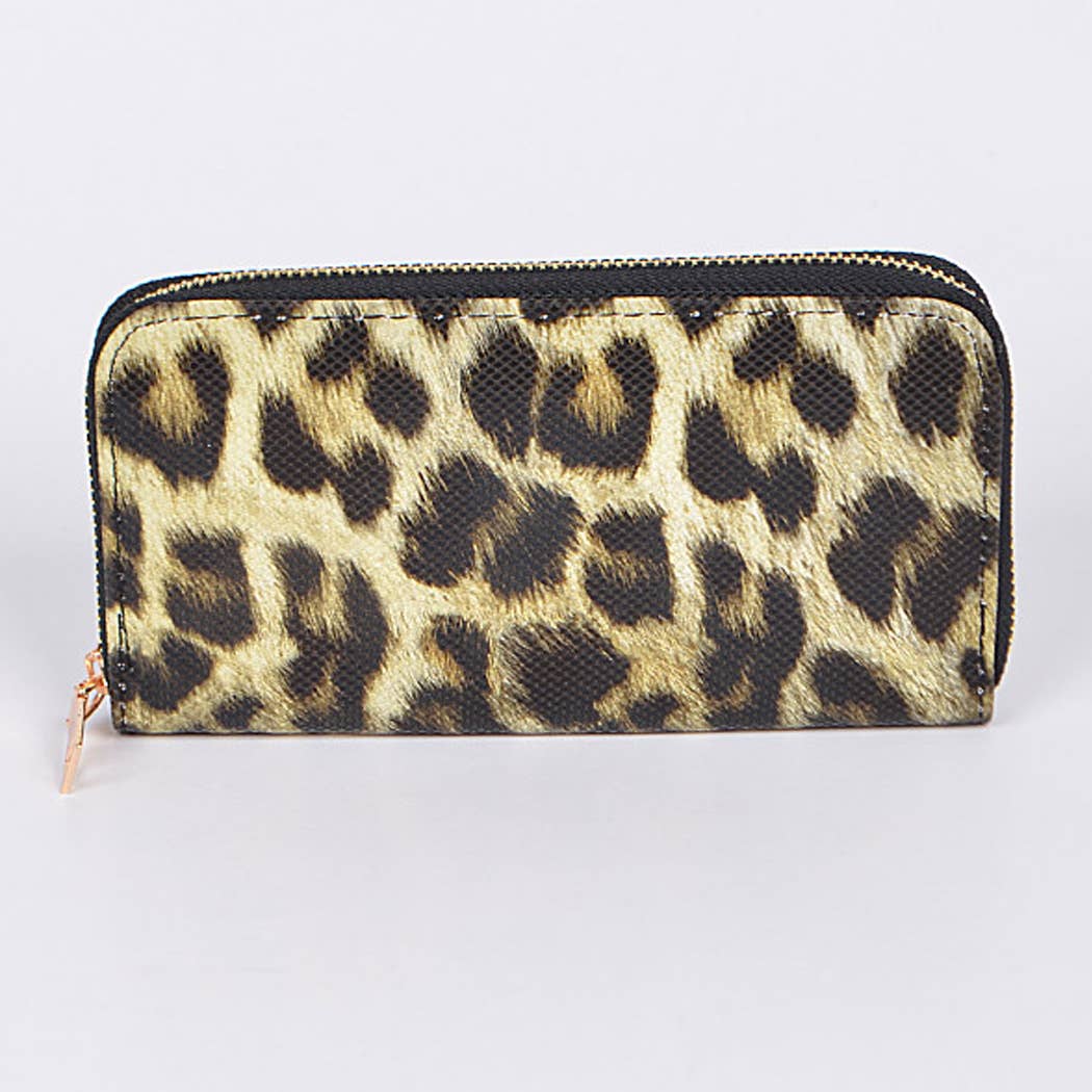 LEO Animal Print Wallet for engroshandel på Faire0