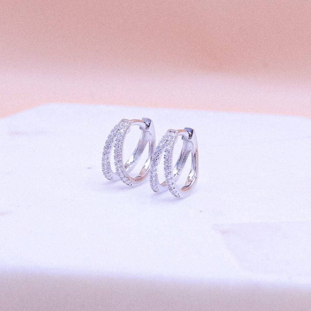Chloe + Lois - Wholesale Huggie Earrings - Split Hoops3