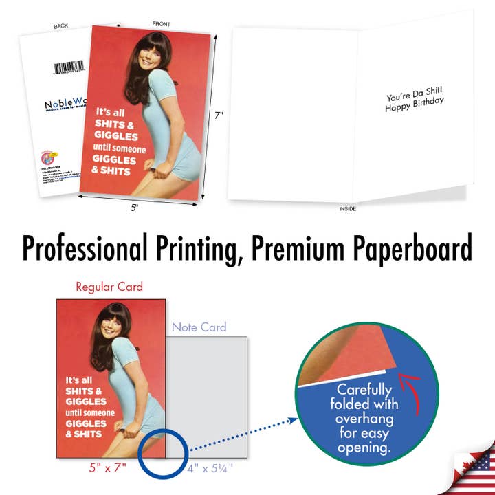 NobleWorks - Wholesale Birthday Card - Birthday Card - Sheets & Giggles4