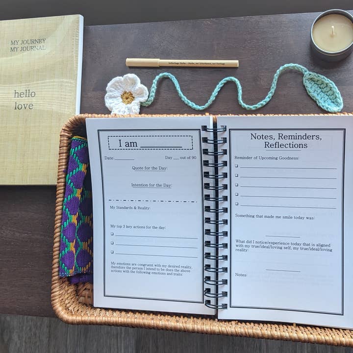 HCJunction and InHeritage Herbs - Wholesale Journal/Diary - 90day Journey Journal & Planner: CUSTOMIZE COVER & ONE PAGE9