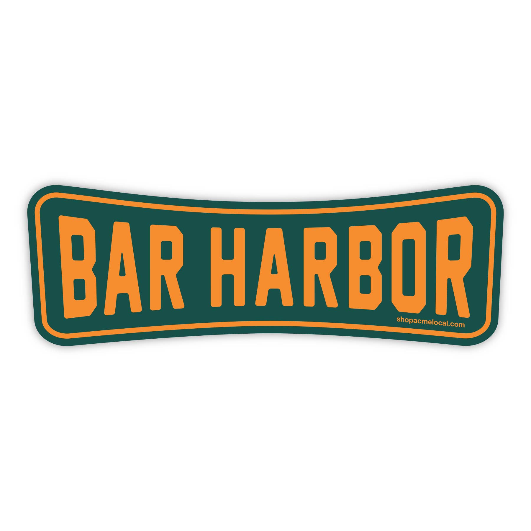 Acme Local - Vente Autocollant - Autocollant rétro personnalisable pour le bord de la route3