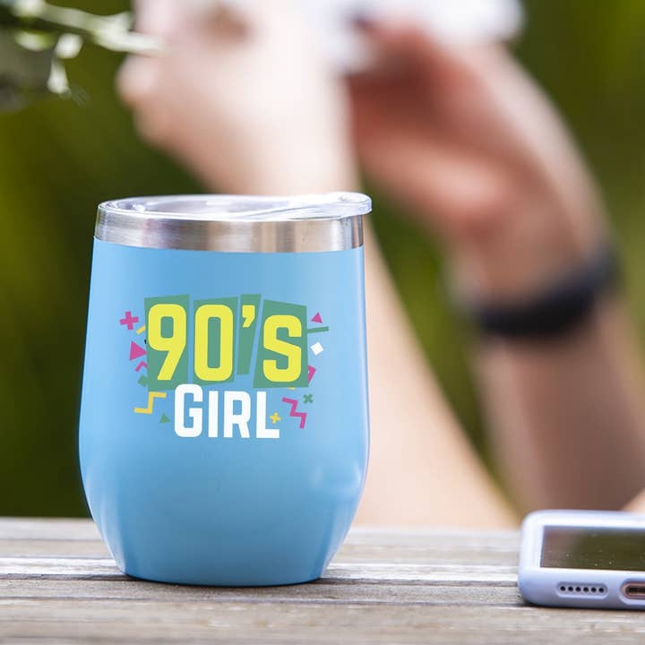 Menina 90's - Copo Tumbler por atacado de Soulful Wear