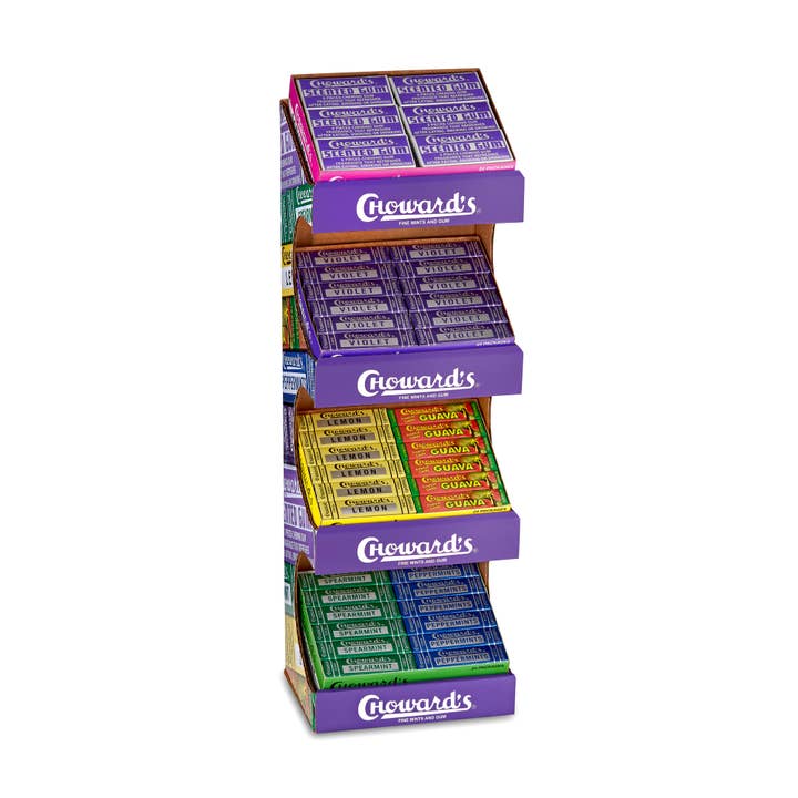 Grandpa Joe's Candy Shop - Wholesale Display Case - C.Howard's Counter Display (pre-filled) 96ct