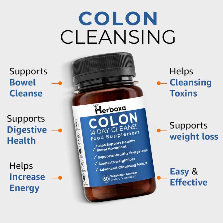 Likasso – wholesale Oral supplement/vitamin – Herboxa COLON 14 Day Colon Cleanse - Cleansing Formula2