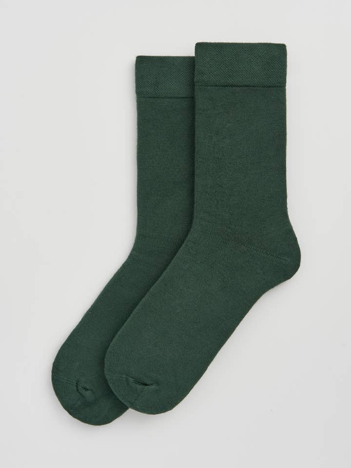 Glen Gröna Bambustrumpor för wholesale av Pairs Socks