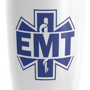 Star of Life, EMT, EMS, Paramedic Vinyl Decal for wholesale by Nish Gear