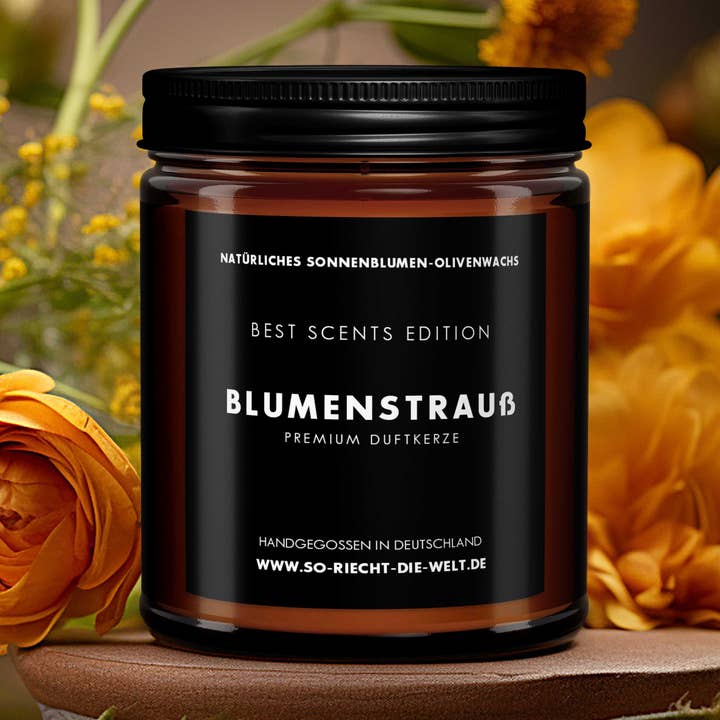Blomsterbuket Duftlys – Best Scents Edition for engroshandel hos So riecht die Welt