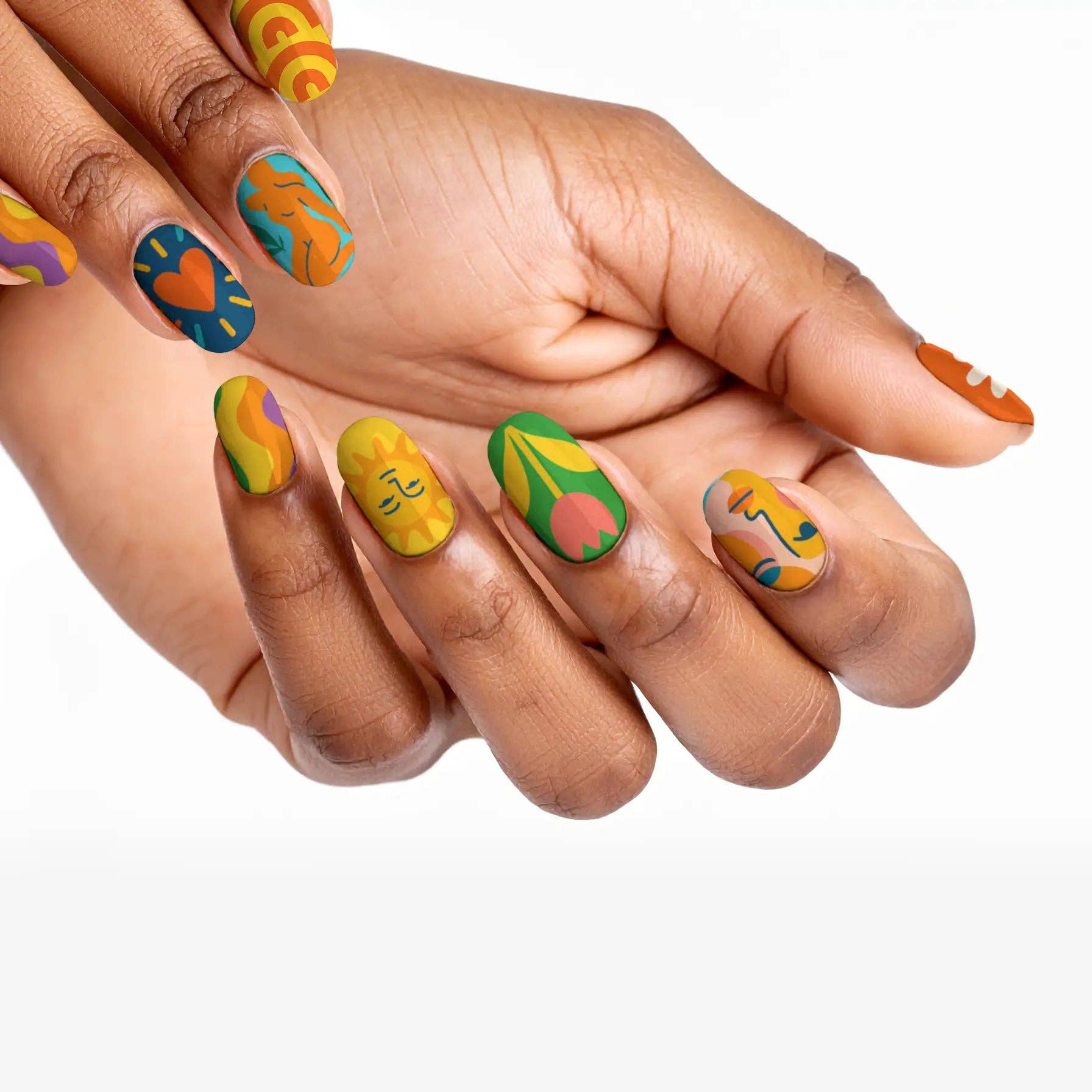 FYNE BODY - Wholesale Press-on/fake nails - Splat-tastic Canvas Creativity Press-On Nails69