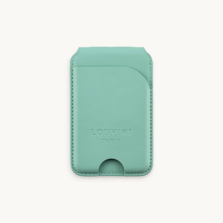 Porte-carte iPhone MagSafe SENTRA - Vert for wholesale by Louvini Paris